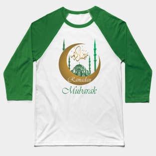 RAMADAN MUBARAK. Holiday of the month of Ramadan. Baseball T-Shirt